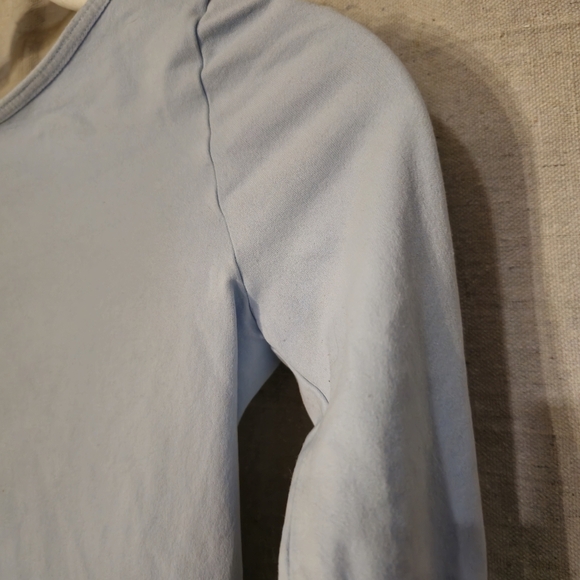 FREEPEOPLE  Low-Back Seamless Long Sleeve (Light Blue) - Picture 3 of 6